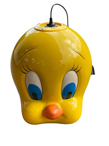 Lot 240 - A large fibreglass Tweety Pie pendant light