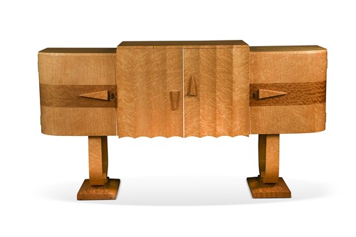 Lot 230 - An Art Deco birdseye maple sideboard