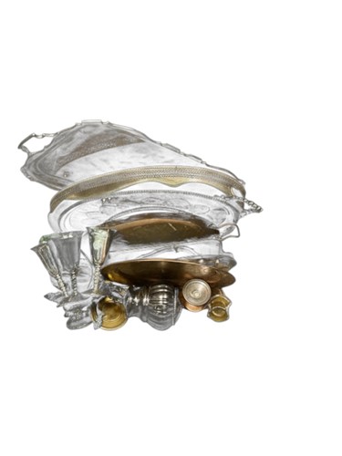 Lot 189 - A large quantity of silver plated and other...