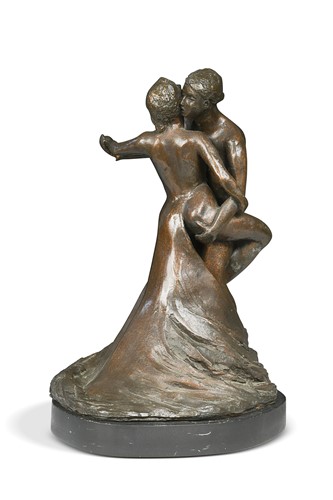 Lot 70 - After Camille Claudel (1864-1943), The Waltz