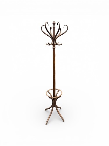 Lot 431 - An early 20th century bentwood hat rack, 189cm...