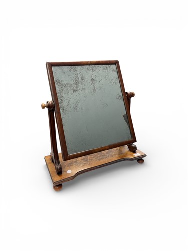 Lot 452 - A 19th century faded mahogany dressing table...