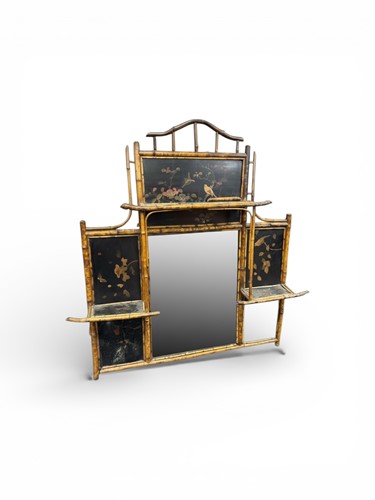 Lot 436 - An early to mid 20th century bamboo and...