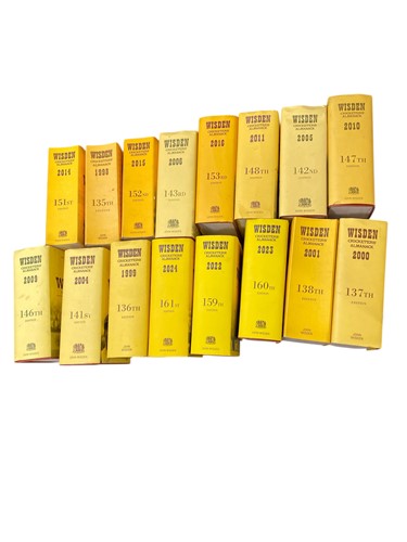 Lot 159 - Wisden's cricketers Almanac. Editions for...