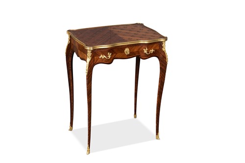 Lot 113 - Paul Sormani (1817 – 1877), a French Louis XVI style kingwood and ormolu-mounted side table
