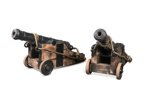 Lot 110 - A pair of Naval Cannon, 19th century and later