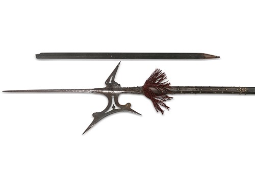 Lot 82 - An Italian halberd, 17th century