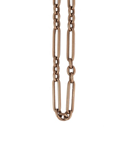 Lot 243 - An early 20th century watch chain