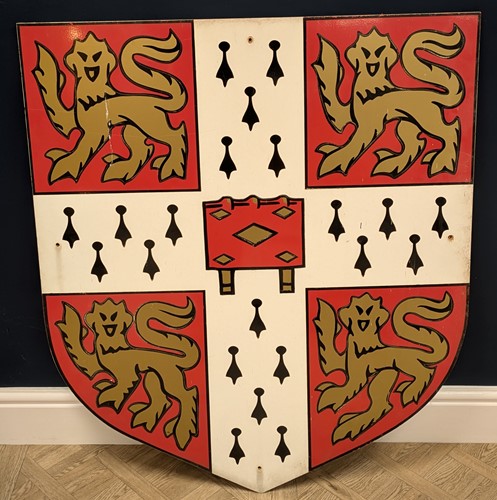 Lot 549 - A Cambridge University wall shield, modern...