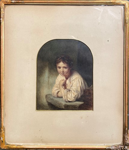 Lot 38 - John Alfred Vinter (British, 1828–1905) after Rembrandt