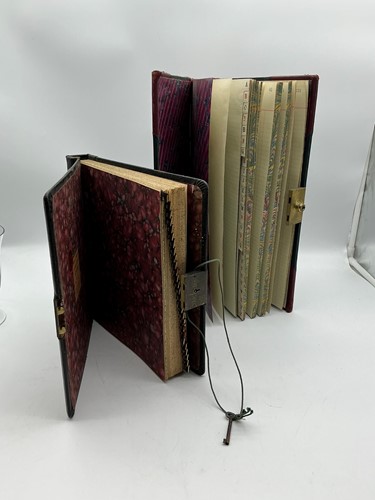 Lot 156 - A late 19th century leather bound indexed...