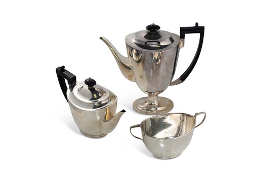 Lot 371 - A Victorian silver tea and coffee service