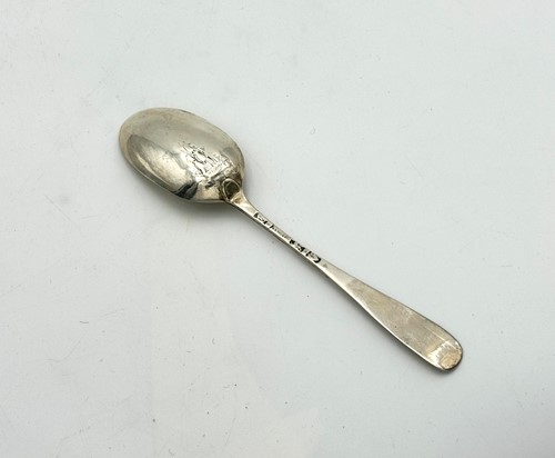Lot 122 - A George III silver spoon