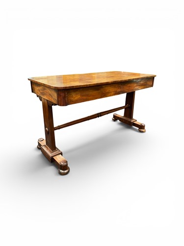 Lot 388 - A mahogany writing table, early 19th century