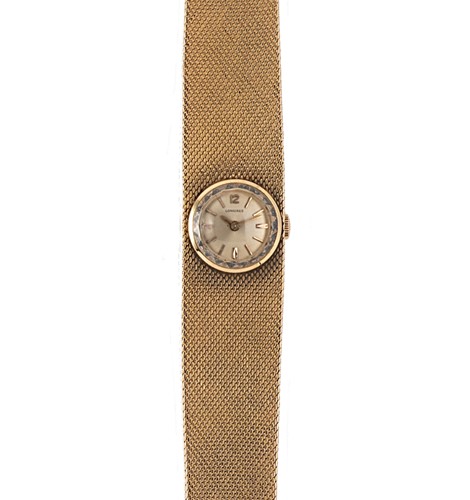 Lot 262 - Longines - An 18ct gold wristwatch