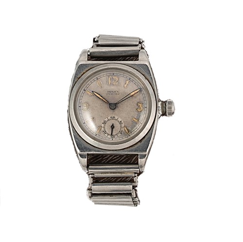 Lot 274 - Rolex - An early 20th century stainless steel 'Oyster' wristwatch