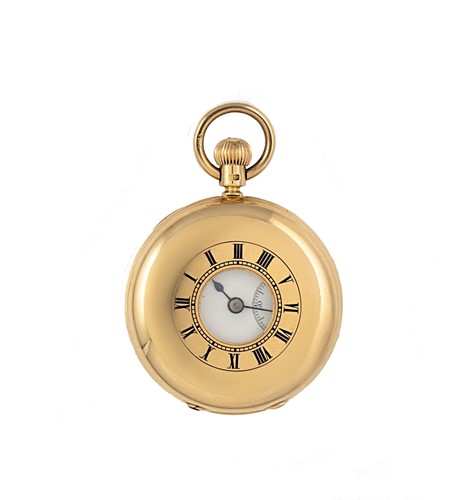 Lot 245 - E.W. Streeter, London - A late Victorian half hunter pocket watch