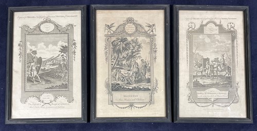 Lot 32 - Five 18th century prints of travel and exploration interest