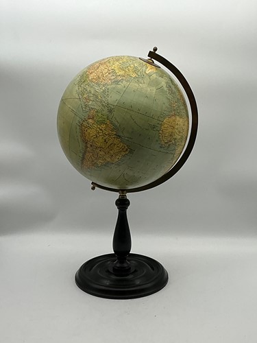 Lot 116 - A facsimile table globe after Merzback & Falk,...