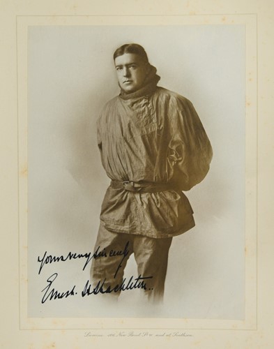 Lot 347 - SHACKLETON (Sir Ernest)