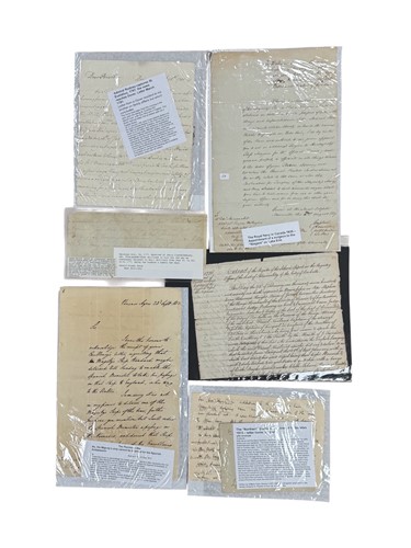 Lot 366 - A collection of letters relating to the Indian Subcontinent, Americas, Iberian Peninsula etc