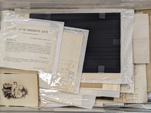 Lot 368 - A large quantity of historical letters concerning Naval and general subject matter