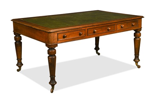 Lot 507 - A Victorian mahogany library table