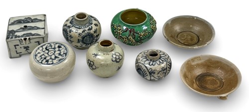 Lot 23 - A Chinese prunus brush washer, Qing Dynasty, 19th century