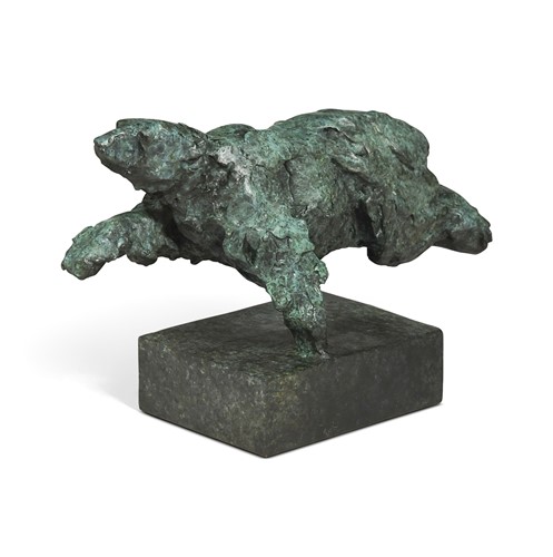 Lot 44 - Mark Coreth (b. 1958), Swimming Polar Bear