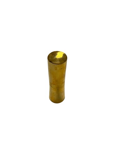 Lot 277 - A lipstick holder stamped '9.375', weight 18.9g