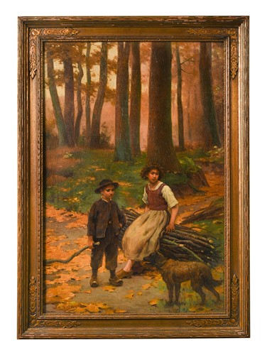 Lot 213 - Louis Emile Adan (French, 1839-1937)