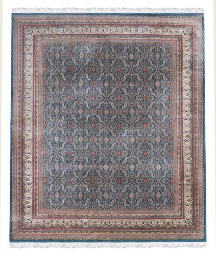 Lot 555 - A large Indian carpet, late 20th century