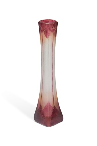 Lot 3 - Legras, a slender cameo glass vase
