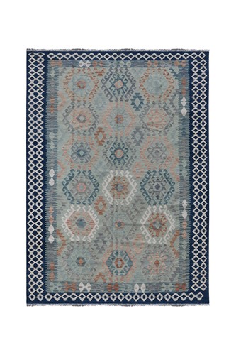 Lot 705 - An Anatolian style kilim, of recent manufacture