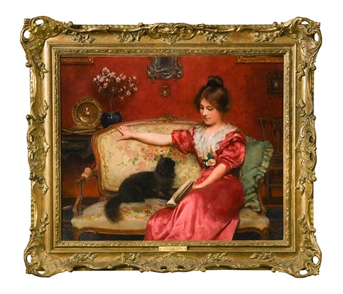 Lot 182 - Leo Malempré (French/British, exh. 1887-1901)