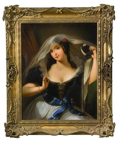 Lot 184 - Circle of Daniel Maclise (Irish, 1806-1870)