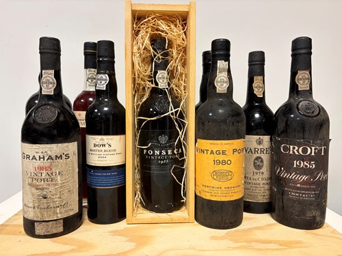 Lot 110 - Vintage and other Port, 9 bottles.