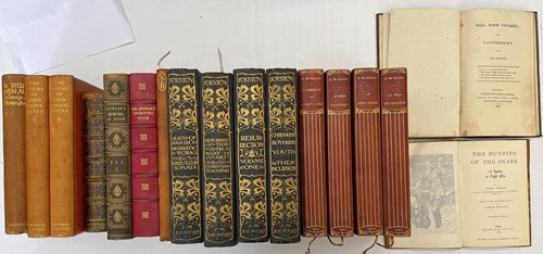 Lot 386 - Literature, bindings.