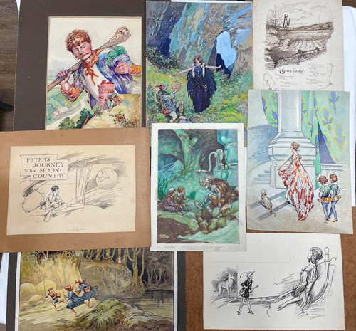 Lot 349 - WATKINS (Frank) Collection of original illustrations, early 20th century