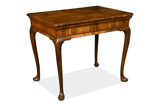 Lot 434 - A George II walnut side table