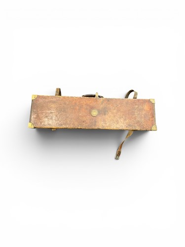 Lot 142 - A Westley Richards leather shotgun case, a...