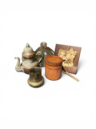 Lot 63 - A Tibetan or Burmese temple gong of...