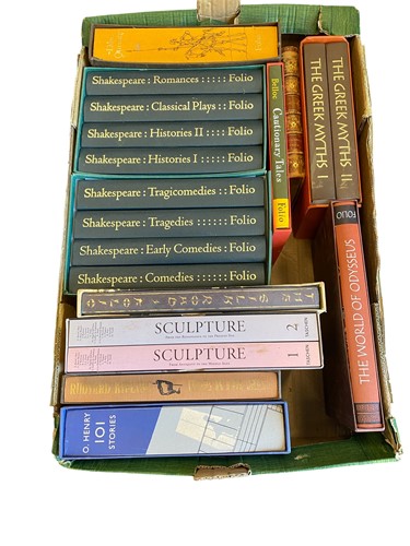 Lot 320 - Books - Folio Society Shakespeare and a few...