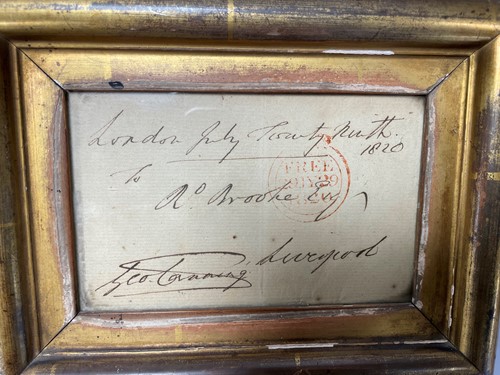 Lot 350 - George Canning, British Prime Minister (1770-1827)