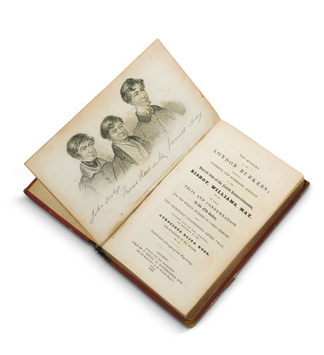 Lot 244 - BODY-SNATCHERS. The History of the London Burkers...
