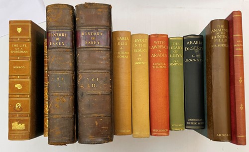 Lot 395 - Sporting, topography etc.