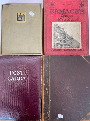 Lot 133 - Two postcard albums, including seaside humour...