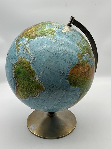Lot 118 - A late 20th century Danish desk globe with...