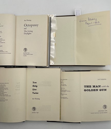 Lot 478 - FLEMING (I) Four 1st editions