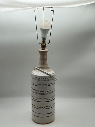Lot 100 - A Bitossi pottery lamp base